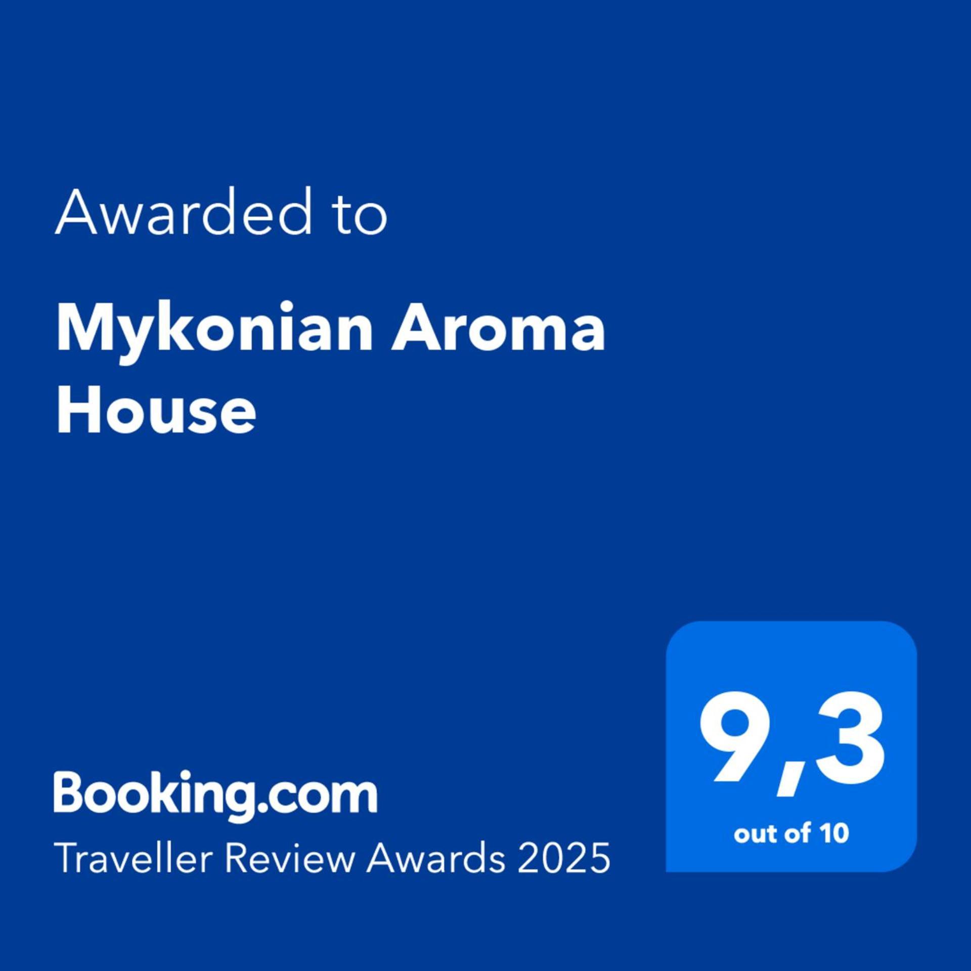 오르노스 Mykonian Aroma House 아파트 외부 사진